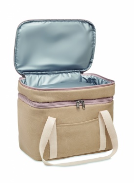 Logo trade promotional products image of: Cooler bag canvas 320 gr/m²