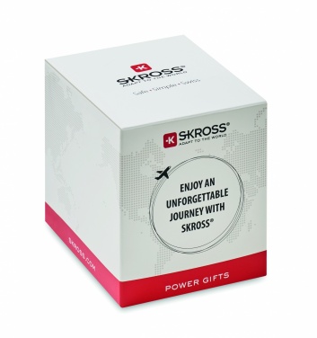 Logo trade promotional merchandise photo of: Skross MUV USB A/C adapter