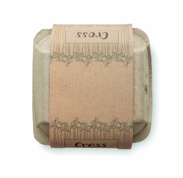 Logo trade corporate gifts picture of: Egg carton growing kit