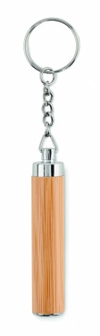 Logotrade promotional giveaways photo of: Mini bamboo torch with keyring