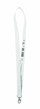 Logo trade advertising product photo of: Seed paper lanyard w/hook