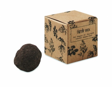 Logotrade promotional gifts photo of: Herb seed bomb in carton box