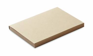 Logo trade corporate gifts picture of: Recycled paper memo block