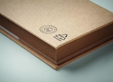 Logo trade advertising products image of: Recycled memo pad set