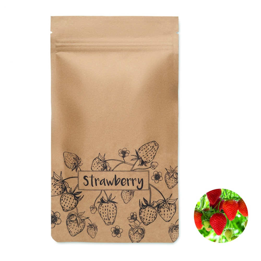 Logo trade advertising products image of: Strawberry growing kit