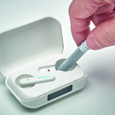 Logo trade promotional merchandise image of: Stylus pen TWS cleanning set