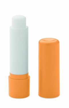 Logo trade promotional giveaway photo of: Vegan lip balm in recycled ABS