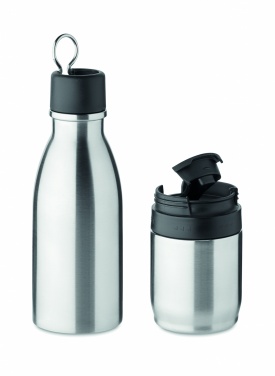 Logotrade promotional giveaway image of: 2 in 1 double wall bottle 500ml