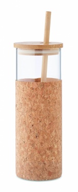Logotrade promotional giveaway image of: Glass tumbler sleeve 450 ml