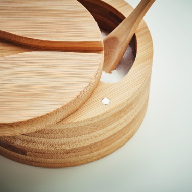 Logotrade promotional merchandise image of: Salt and pepper bamboo box