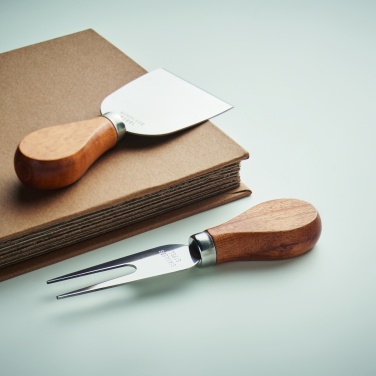 Logo trade promotional products picture of: Set of 4 cheese knives