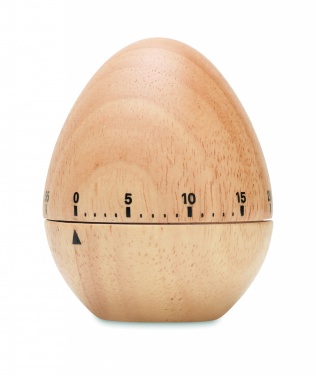 Logo trade advertising products picture of: Pine wood egg timer