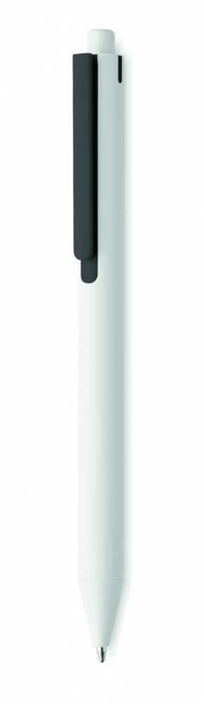 Logo trade business gift photo of: Recycled ABS push button pen