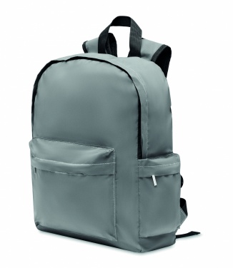 Logo trade promotional merchandise picture of: High reflective backpack 190T