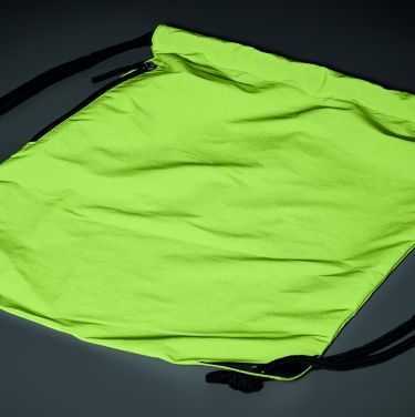 Logo trade corporate gifts image of: Brightning drawstring bag