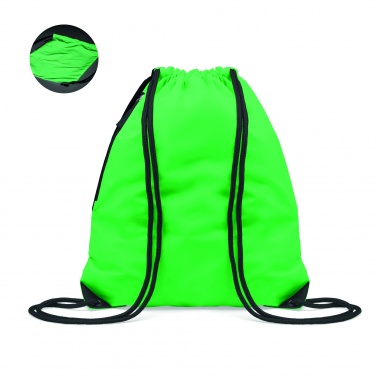 Logo trade promotional items image of: Brightning drawstring bag