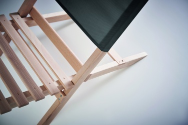 Logotrade promotional products photo of: Foldable wooden beach chair