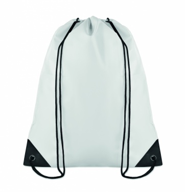 Logo trade promotional giveaway photo of: 190T Polyester drawstring bag
