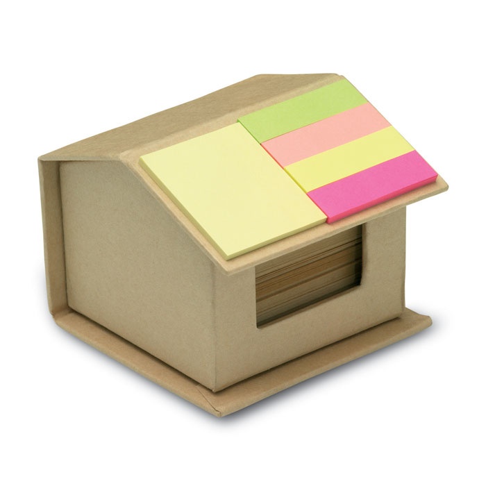 Logotrade advertising products photo of: Memo/sticky notes pad recycled