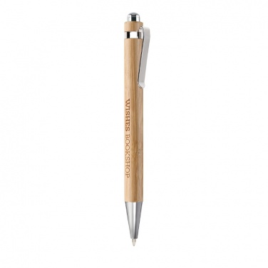 Logotrade promotional gift picture of: Bamboo automatic ball pen