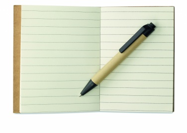 Logotrade advertising products photo of: Recycled notebook with pen