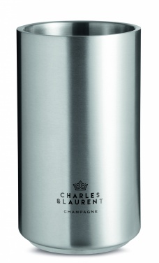 Logo trade promotional merchandise picture of: Stainless steel bottle cooler