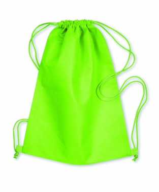 Logo trade corporate gifts image of: 80gr/m² nonwoven drawstring