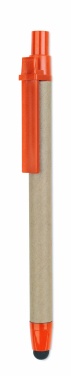 Logo trade promotional items picture of: Recycled carton stylus pen