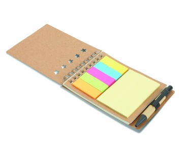 Logotrade promotional gift picture of: Notepad with pen and memo pad