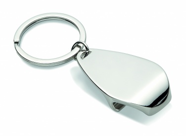 Logotrade promotional gift image of: Bottle opener key ring Tornio