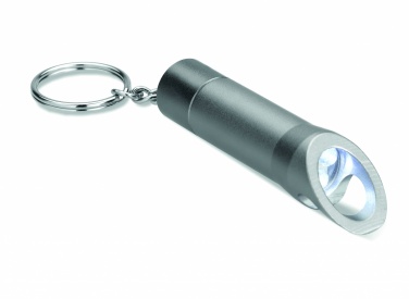 Logotrade promotional merchandise image of: Metal torch key ring Ylivieska
