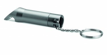 Logotrade promotional gift image of: Metal torch key ring Ylivieska