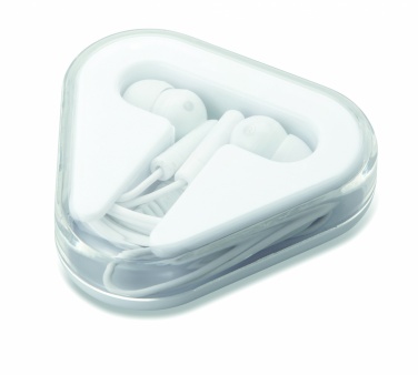 Logo trade promotional product photo of: Earphones in PS case