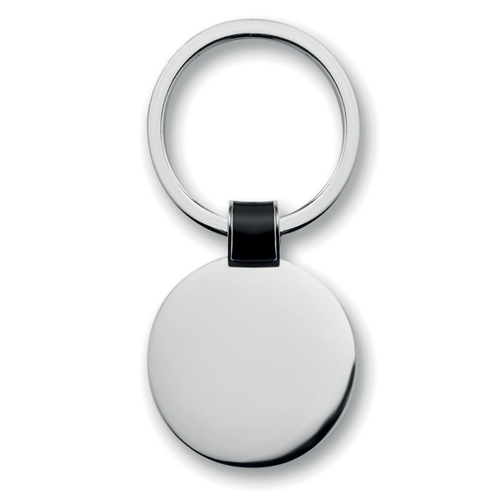 Logo trade corporate gifts image of: Round shaped key ring Daugavpils
