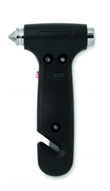 Logo trade promotional merchandise picture of: 3 in 1 Emergency hammer