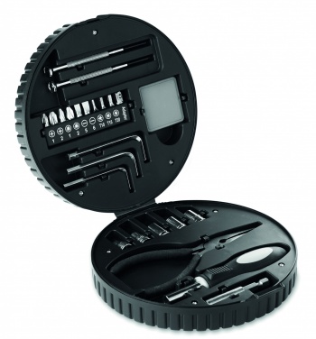 Logo trade promotional giveaways image of: 25 piece tool set