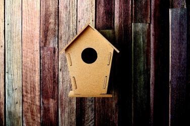 Logo trade corporate gifts picture of: Wooden bird house