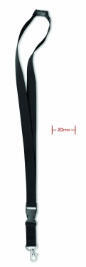 Logotrade promotional gift image of: Lanyard hook and buckle 20 mm