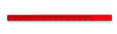Logotrade promotional giveaways photo of: Carpenters pencil with ruler