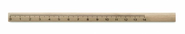 Logo trade promotional item photo of: Carpenters pencil with ruler