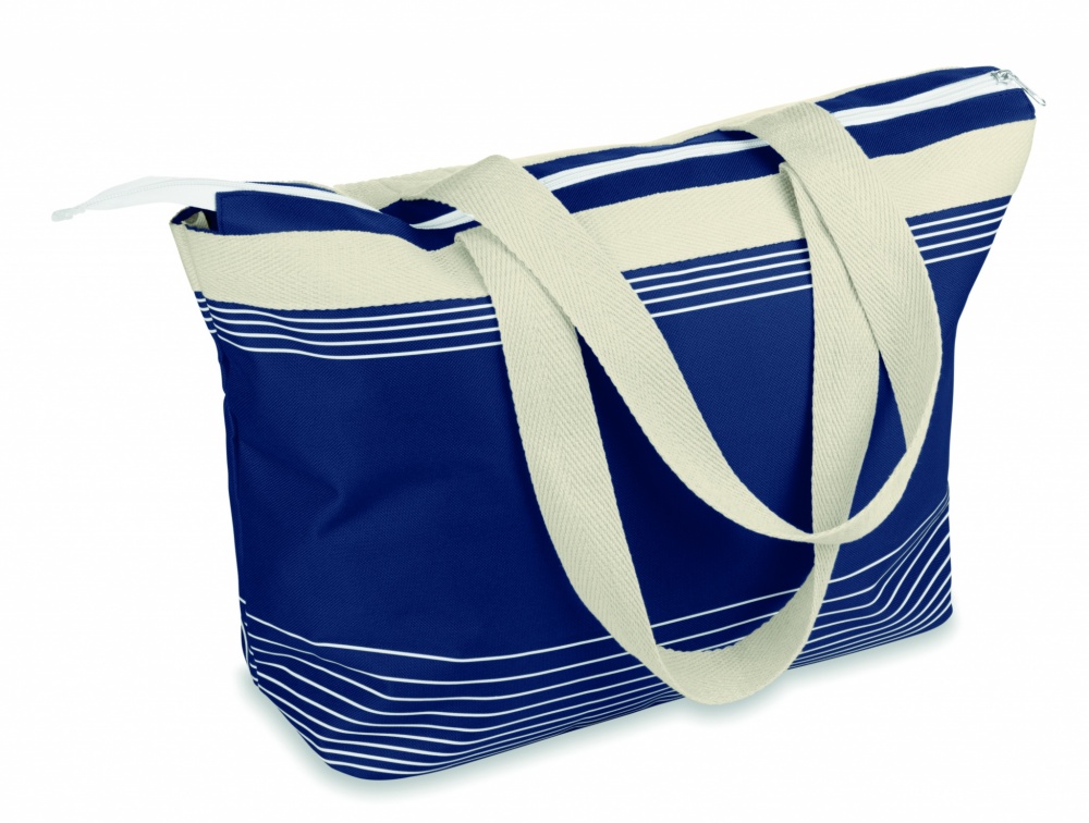 Logo trade promotional giveaways picture of: Beach bag combi 600D/canvas