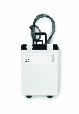 Logo trade promotional products picture of: Luggage tags plastic