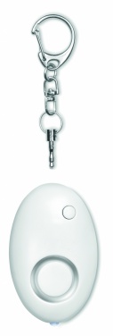 Logo trade promotional giveaway photo of: Personal alarm with key ring Ventspils