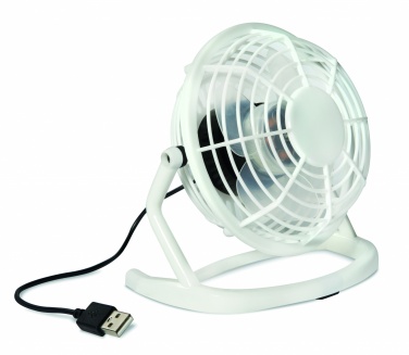 Logo trade promotional items image of: USB fan