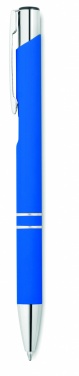 Logo trade promotional merchandise photo of: Ball pen in rubberised finish