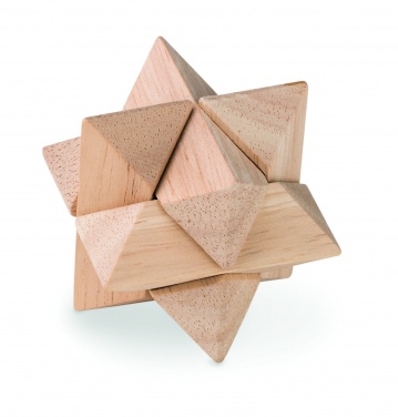 Logo trade promotional gifts image of: Star brain teaser