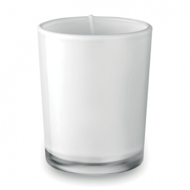 Logo trade promotional gifts image of: Scented candle in glass