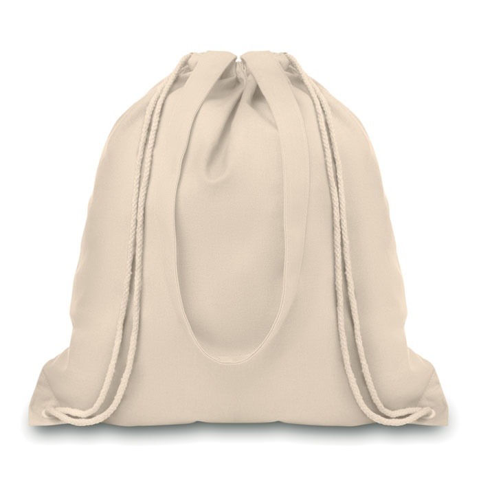 Logo trade promotional gift photo of: 220gr/m² canvas 2 function bag