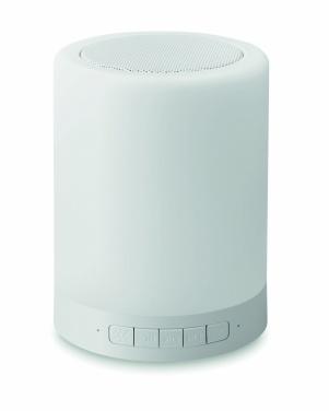 Logo trade promotional merchandise image of: Touch light wireless speaker