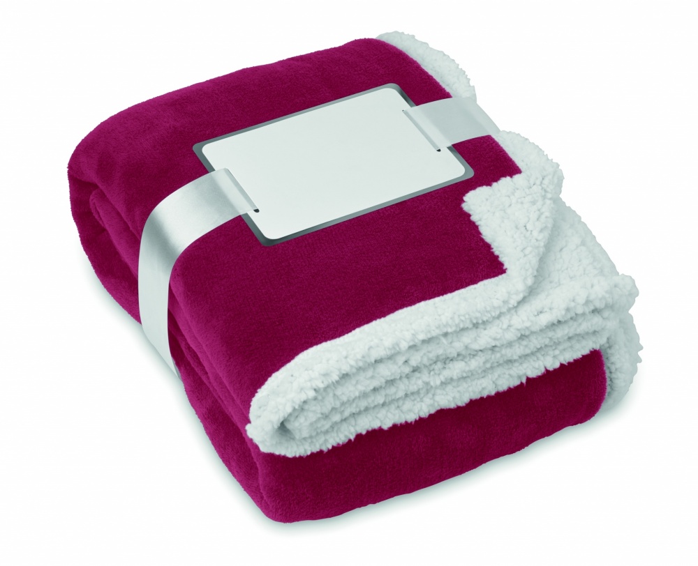 Logotrade promotional item image of: Blanket coral fleece/ sherpa